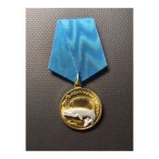 Медаль Удачная поклевка "Щука"